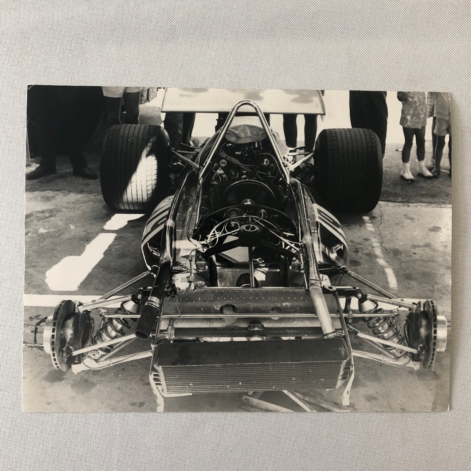 Vintage Racing Photo Photograph BRM P153 Car