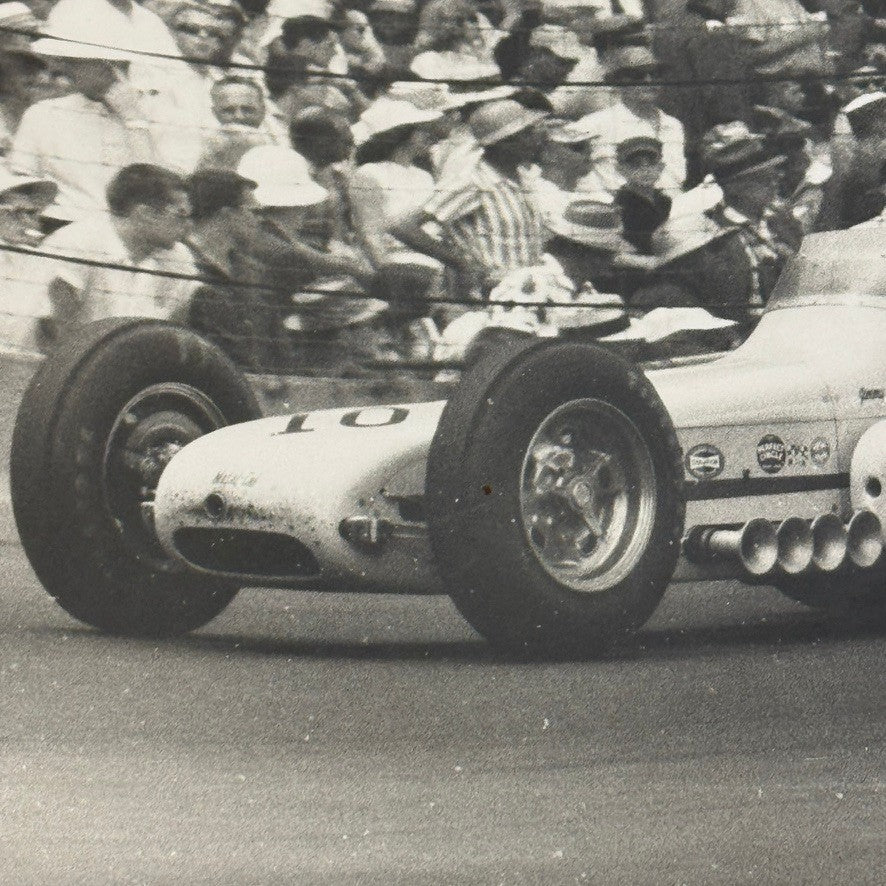 Vintage Indy Racing Phtoo Jimmy Bryan 1960 Last Race Photograph Indianapolis