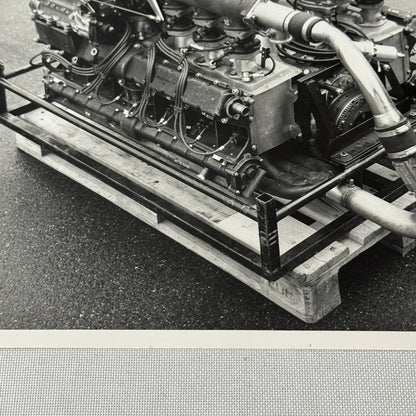 Porsche 917 Turbo Racing Engine Motor Photo Photograph Print Race Car