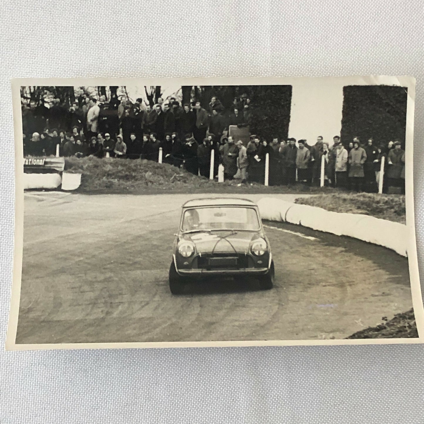 Vintage MINI Racing Car Photo Photograph Print