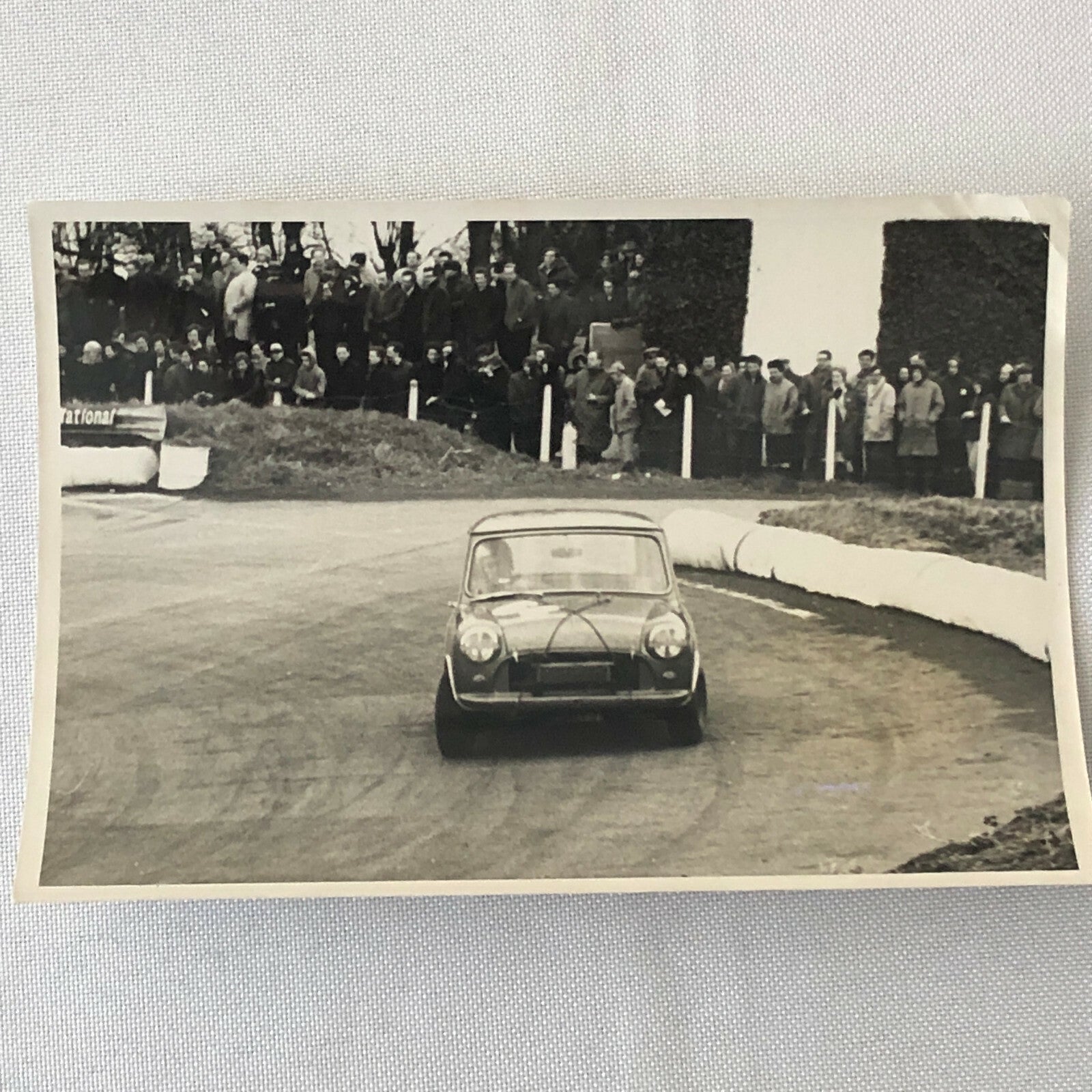 Vintage MINI Racing Car Photo Photograph Print