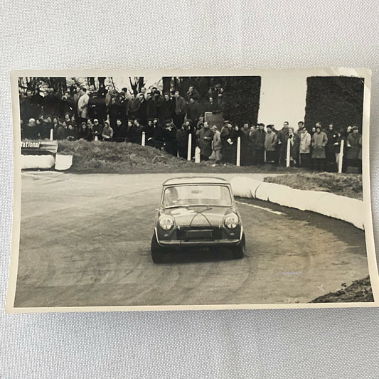 Vintage MINI Racing Car Photo Photograph Print