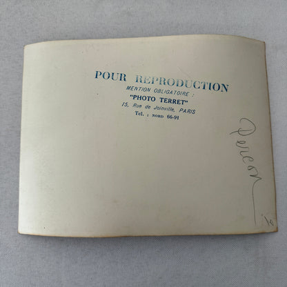 Vintage Circus Balancing Juggling Act Photo Photograph Photo Terret Paris France