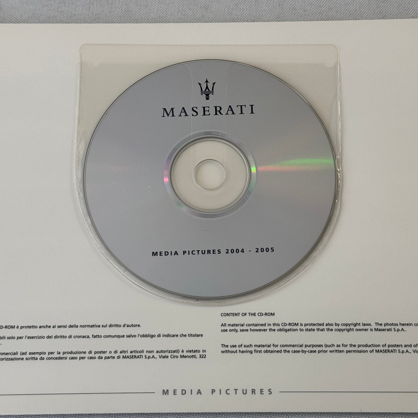 2014 Maserati Press Kit Brochure CD Quattroporte Coupe GT Spyder MC12 +