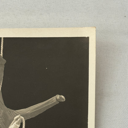 Vintage Circus Acrobat Balancing Act Photo Photograph Beautiful