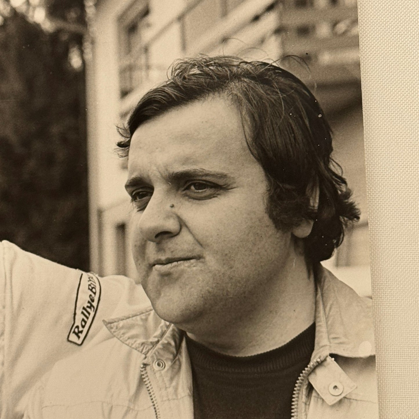 Vintage Abarth Racing Photo Photograph Drivers Johannes Ortner Franco Pilone