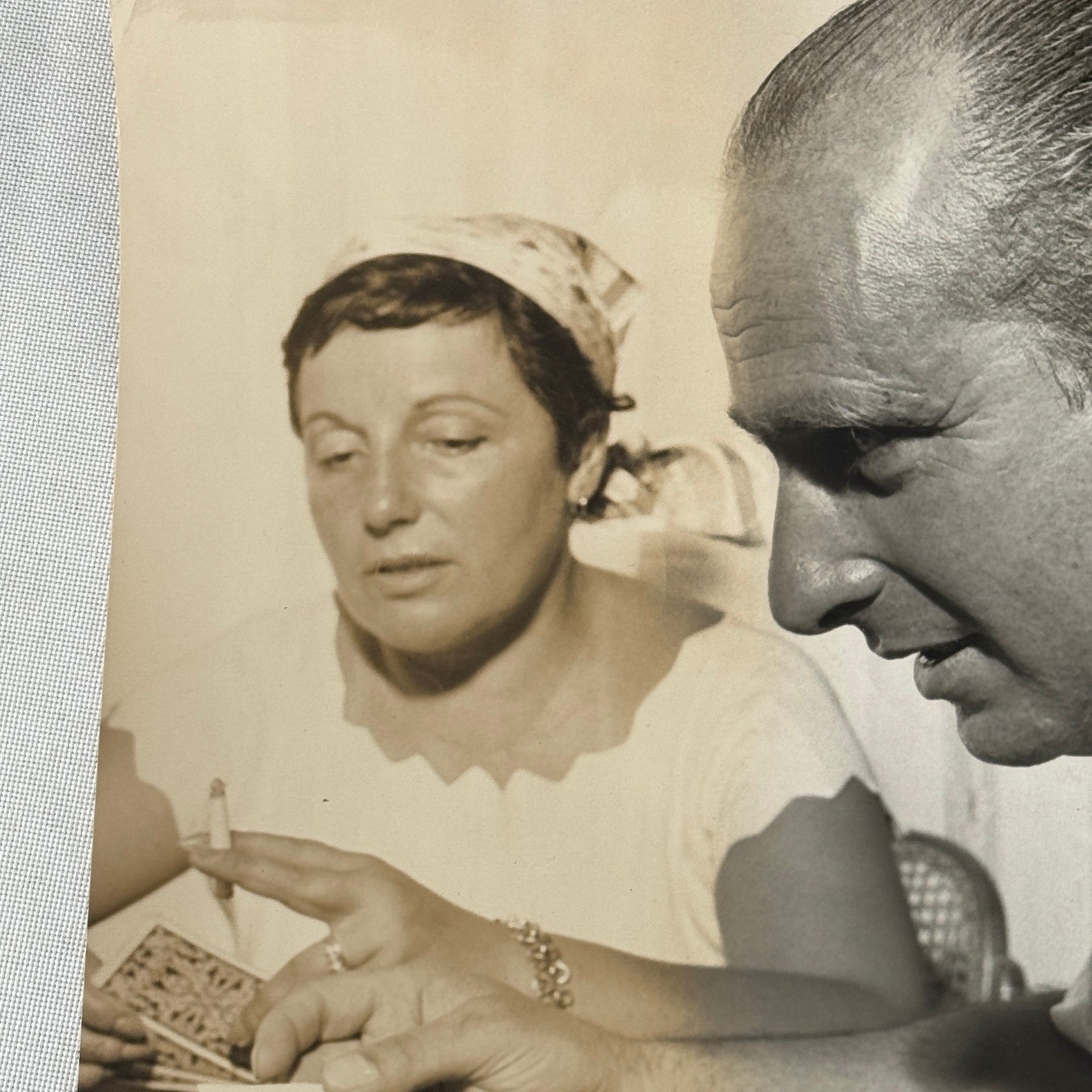 Juan Manuel Fangio Retirement Vacation Holiday Italian Press Photo F1 Racing