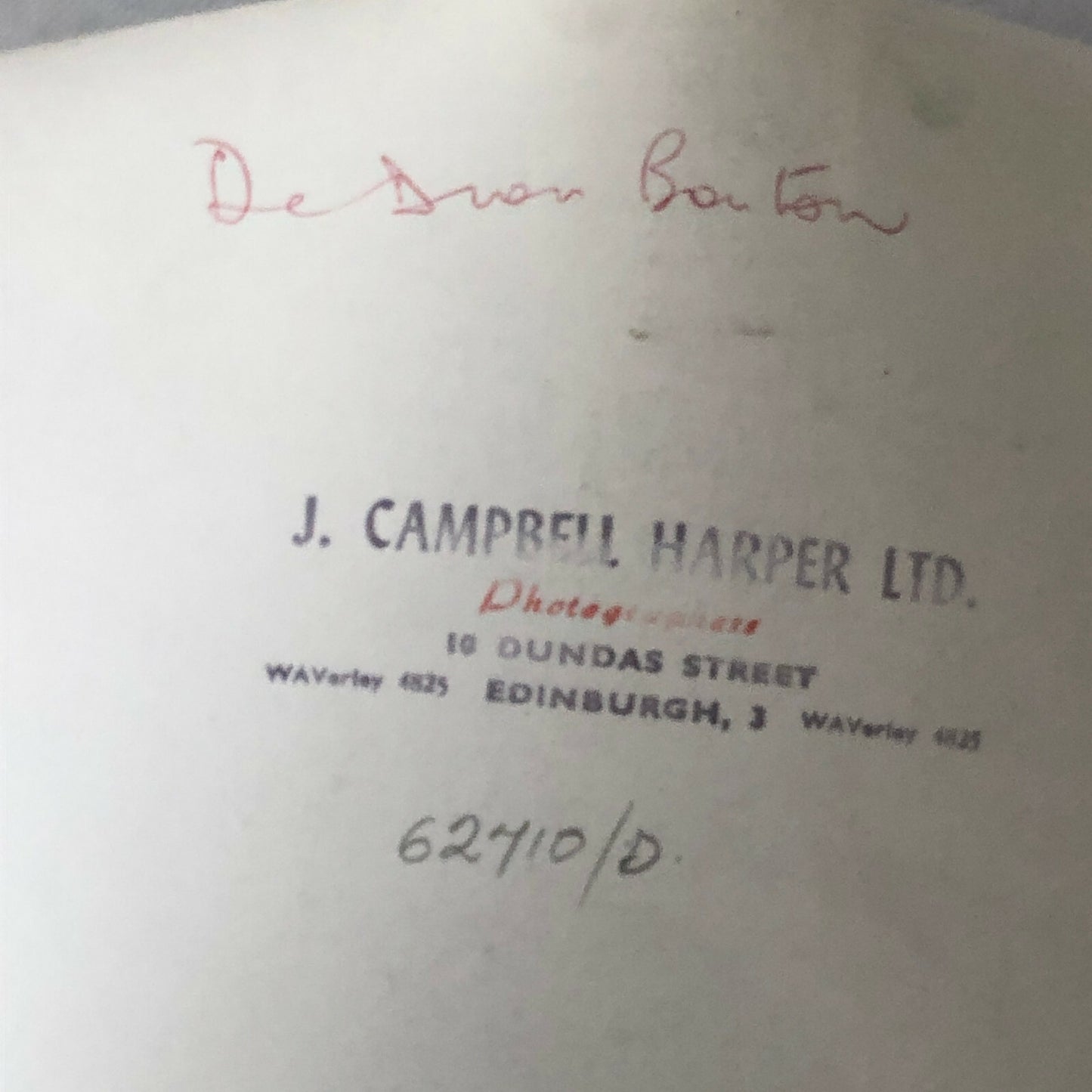 Vintage De Dion Bouton Car Automobile Parts Photo Photograph Print 