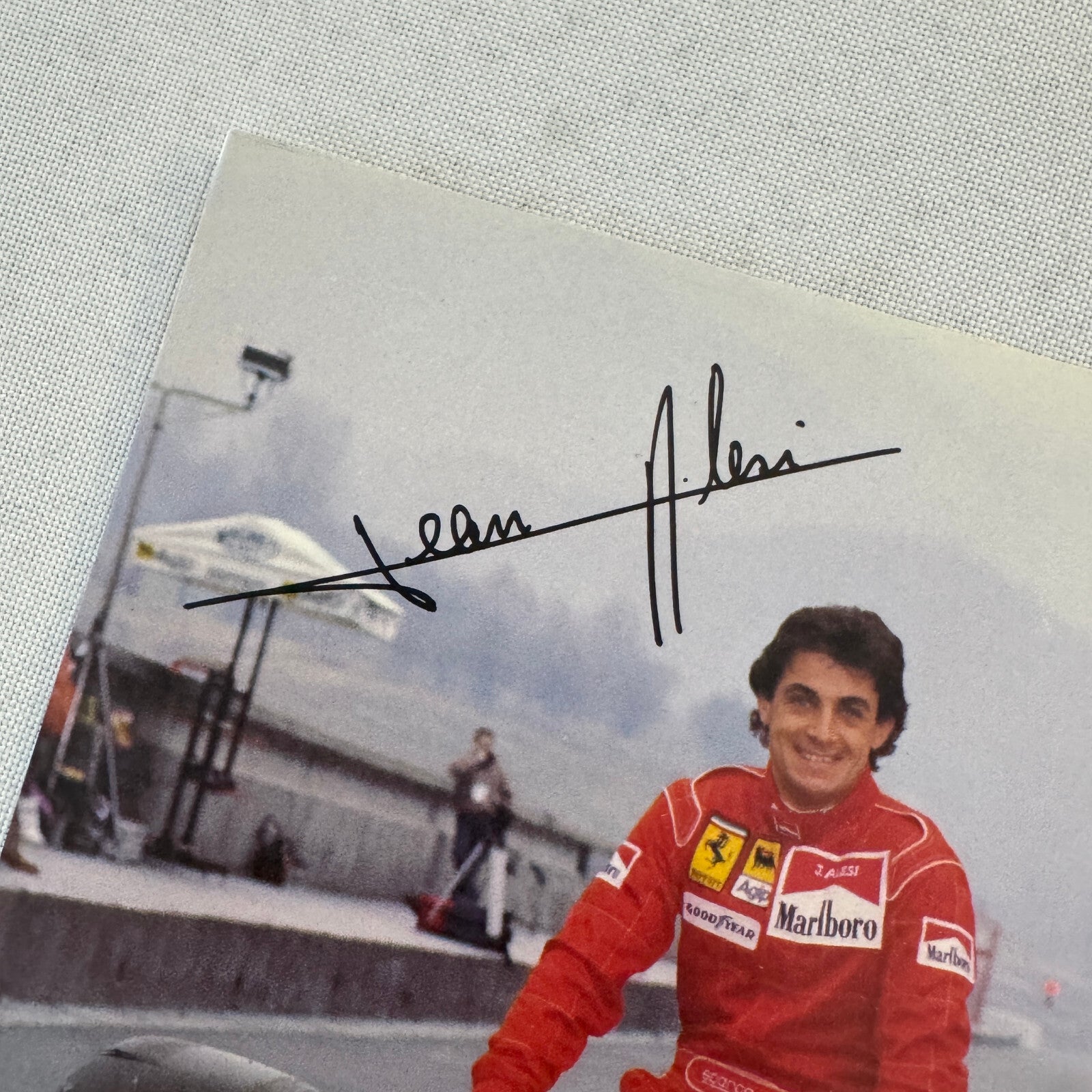 Ferrari 642 F1 Formula One Racing Card Alain Prost Jean Alesi Drivers