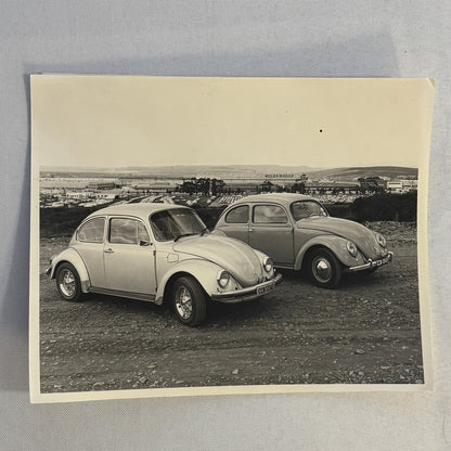 Vintage Volkswagen VW Beetle Bug Photo Photograph Super Beetle with 1949