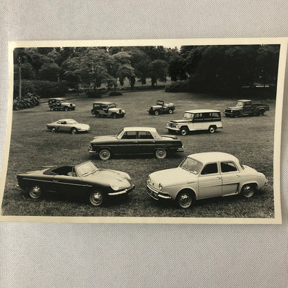 Vintage Car & Truck Photo Photograph - Jeep & Renault Alpine CJ Pickup Gordini +