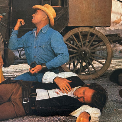 Vintage Movie Lobby Card Catlow El Oro de Nadie Spanish Film MGM