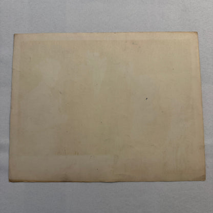 Vintage Horror Movie Lobby Card Poster 1958 The Curse of the Faceless Man