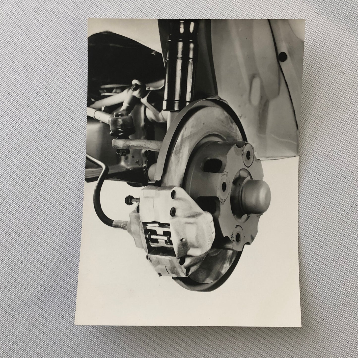 Vintage Volkswagen VW Beetle Factory Press Photo Photograph DUTCH Caption