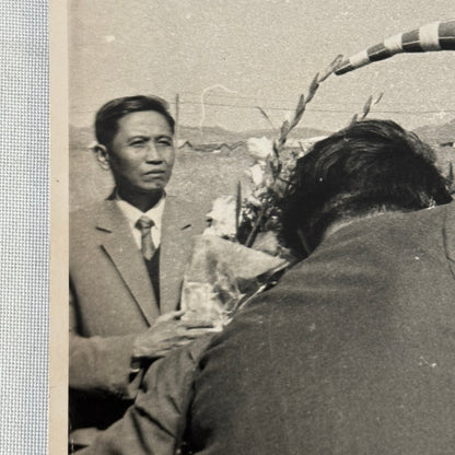 Prince Souvanna Phouma of Laos Vintage Press Photo Photograph 1961