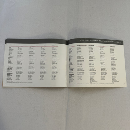 Case STX Series Steiger Tractor Sales Brochure Catalog Advertising 275 to 440 HP