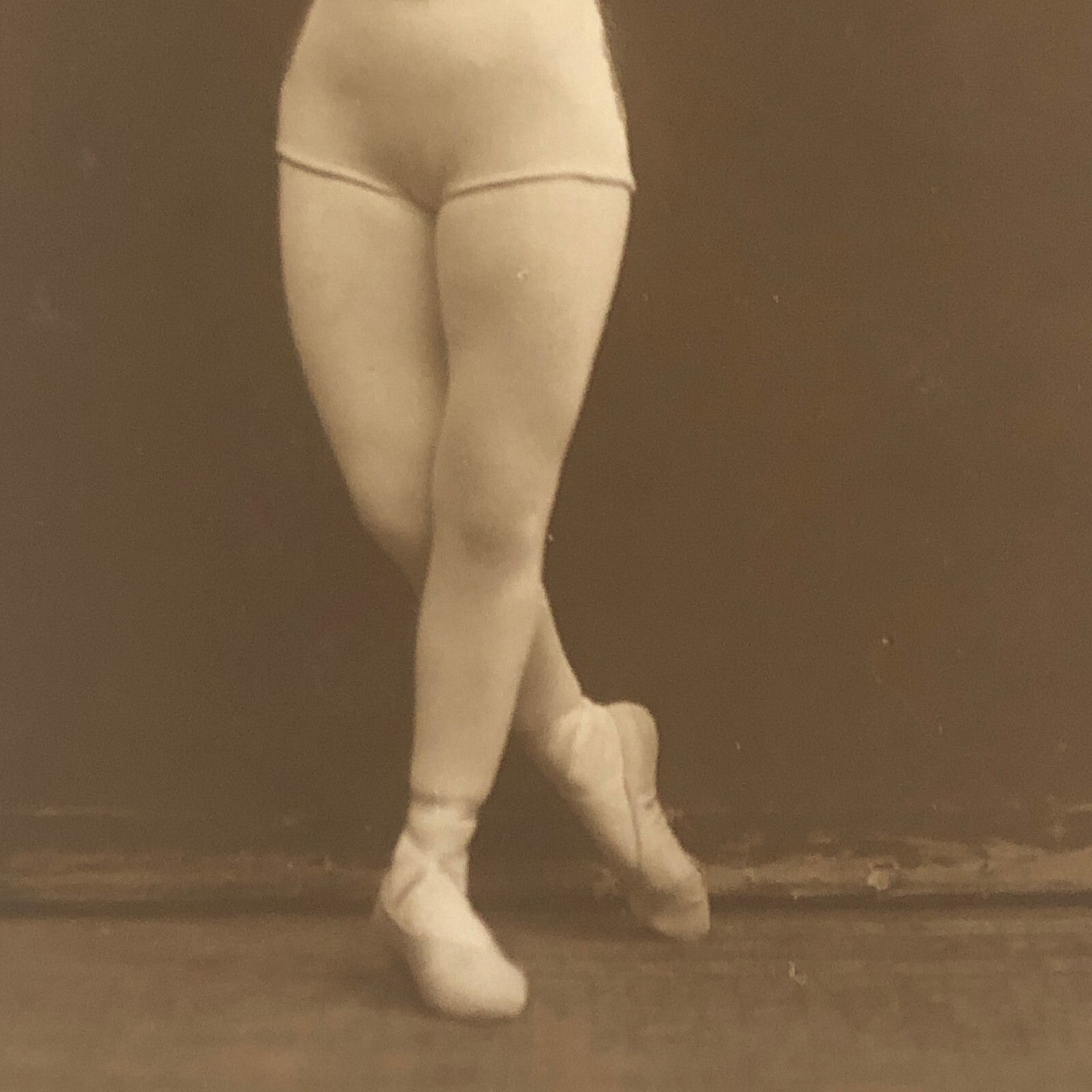 Circus Performer Dancer Acrobat Real Photo Postcard RPPC Post Card Vintage