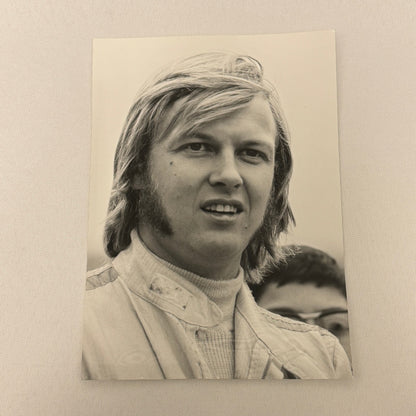 Vintage Racing Photo 1971 Hockenheim F2 Race Ronnie Peterson Driver Motorsport