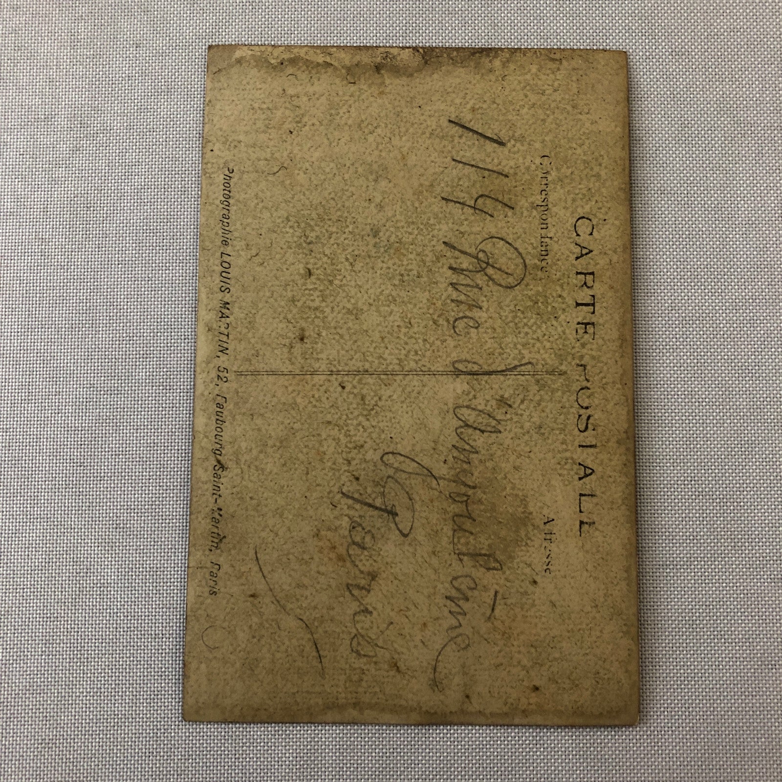 Circus Performer Real Photo Postcard Post Card RPPC Family Child Les Sterlings