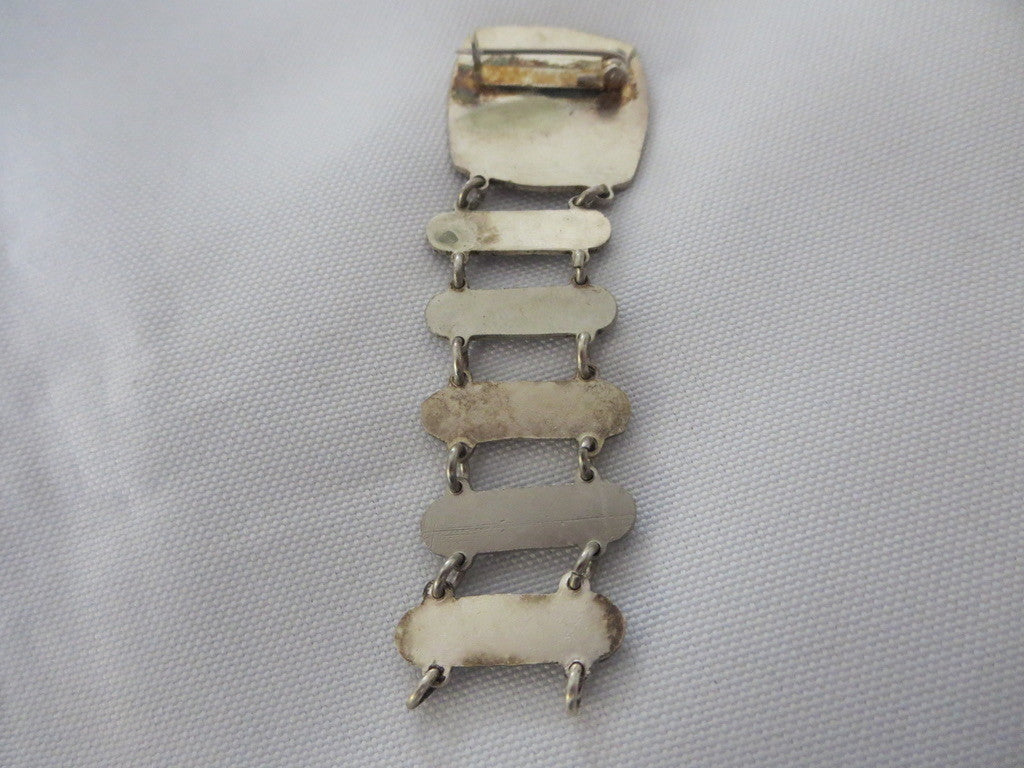 Brabant Grensrit European Car Rally Pin with 5 Date Bars 1952 1954 1956 1957 +