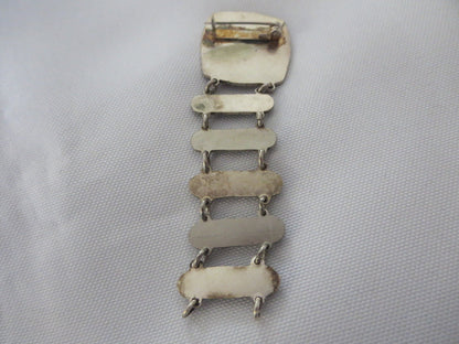 Brabant Grensrit European Car Rally Pin with 5 Date Bars 1952 1954 1956 1957 +