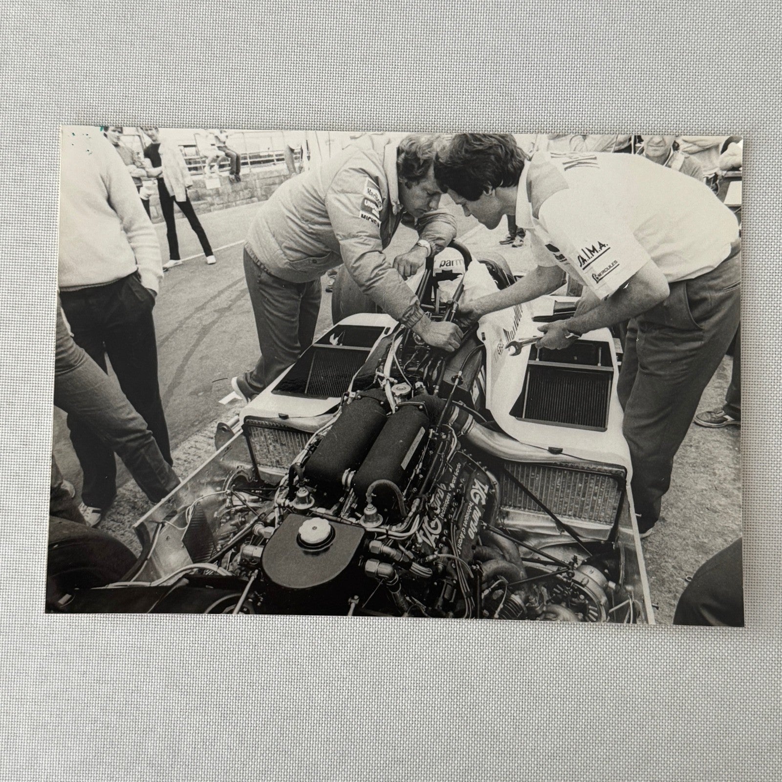 McLaren Porsche Tag Turbo Racing Car Photo Photograph Print 1983