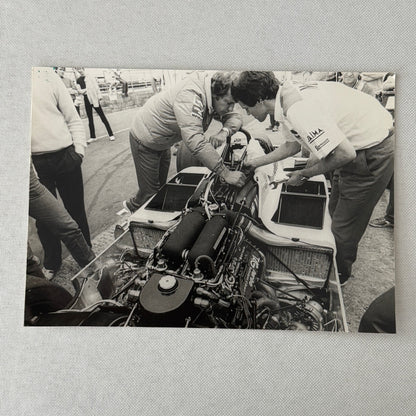 McLaren Porsche Tag Turbo Racing Car Photo Photograph Print 1983