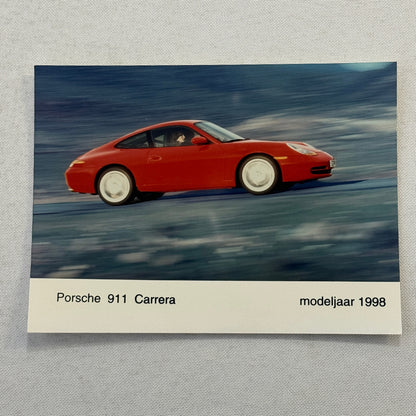1998 Porsche 911 Carrera Car Factory Press Photo Photograph