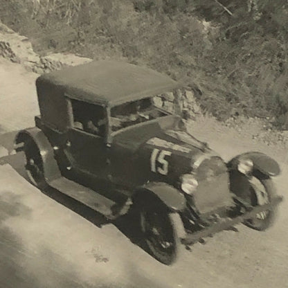 Antique Press Photo Photograph Agence Meurisse Paris Nice Rally Rallye Car ? 