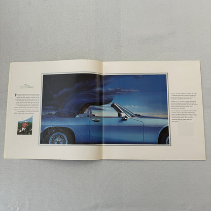 Jaguar XJ-S V12 Car Sales Brochure Catalog Advertising Coupe Convertible