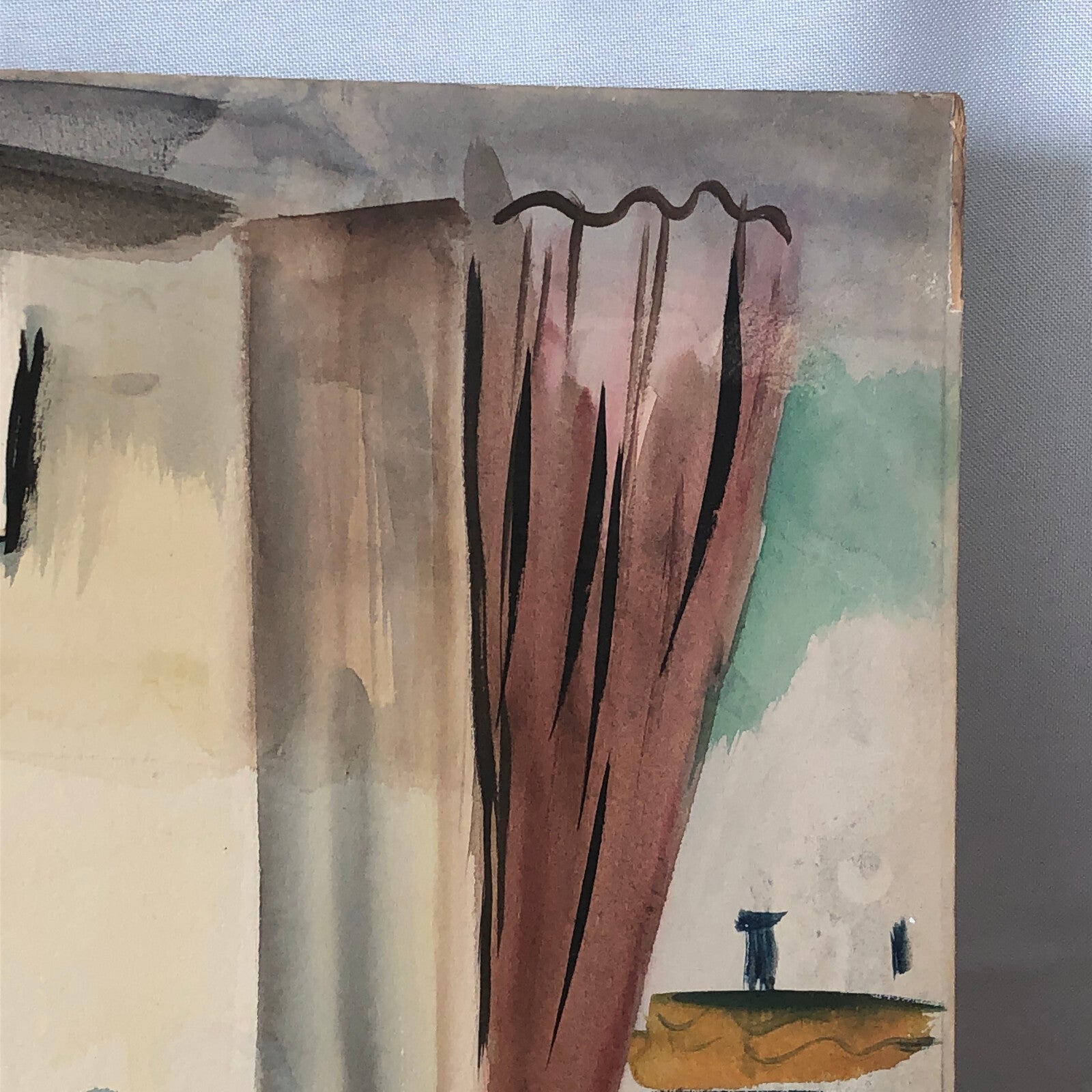 Vintage Painting Arthur E Sudler Woman on Chair Original Art Artwork