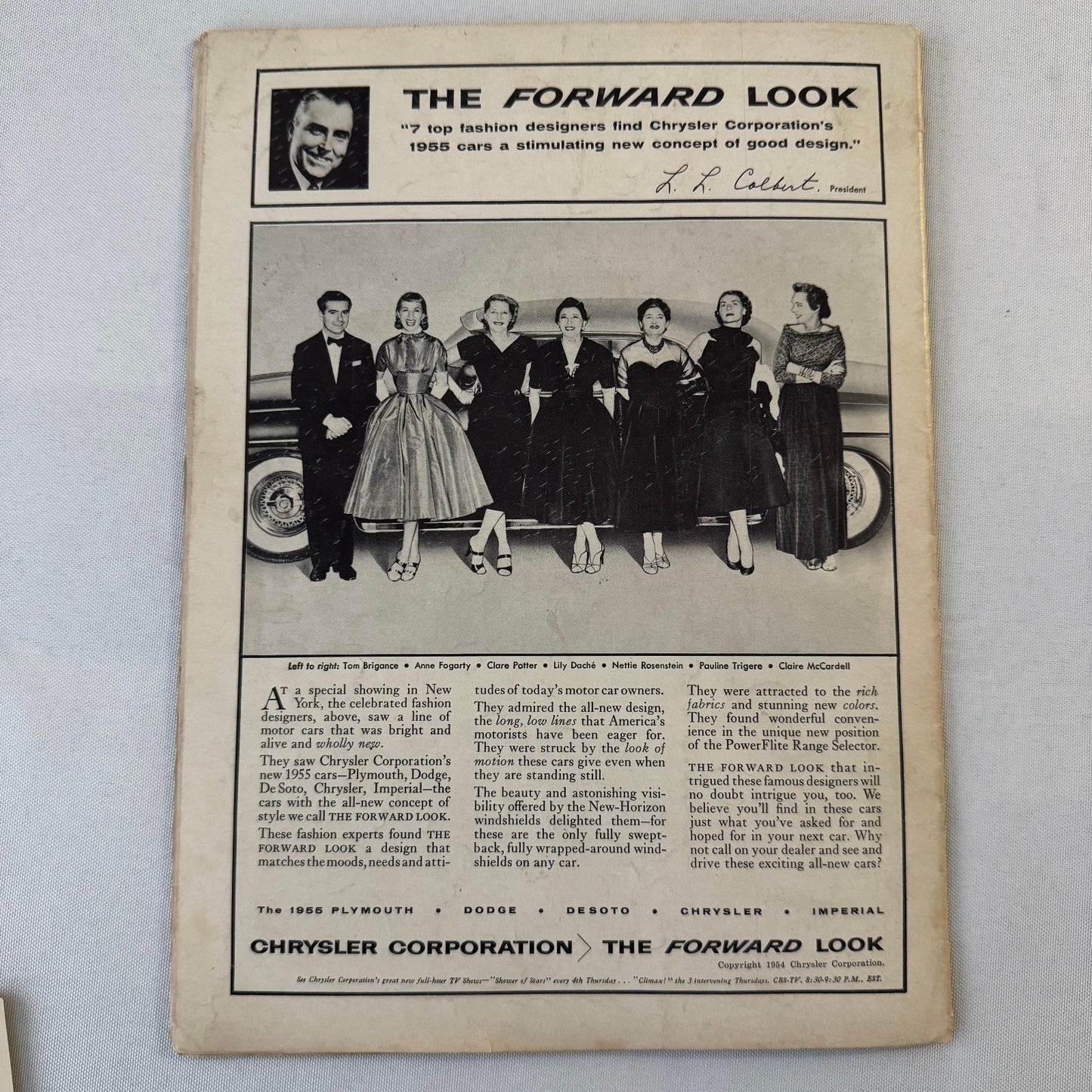 1955 Motorsport Magazine Racing Mercedes Benz 300SL Porsche Speedster Chrysler