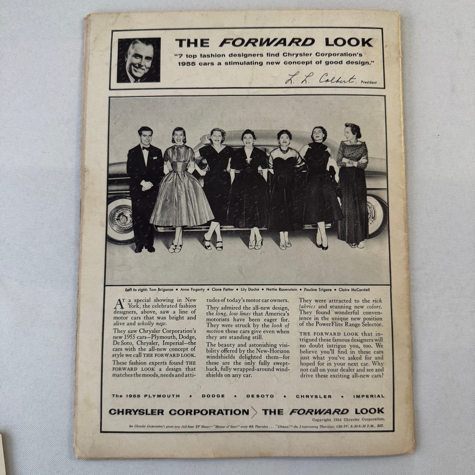 1955 Motorsport Magazine Racing Mercedes Benz 300SL Porsche Speedster Chrysler