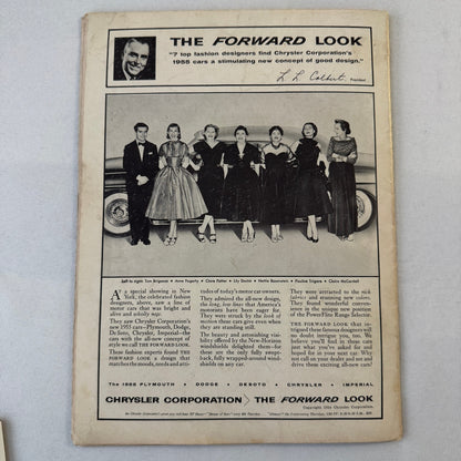 1955 Motorsport Magazine Racing Mercedes Benz 300SL Porsche Speedster Chrysler