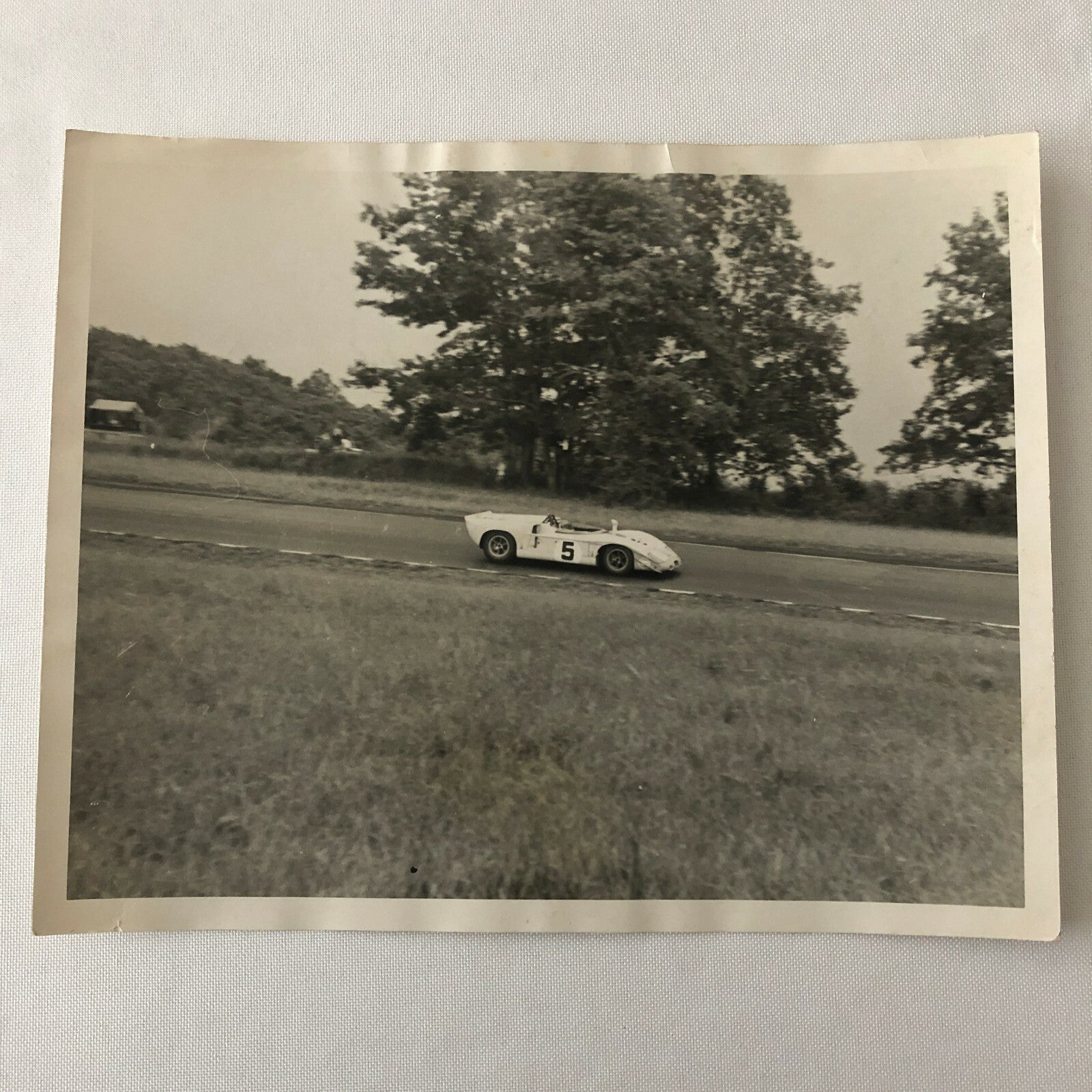 Vintage Racing Car Photo Photograph Can AM CanAM Unidentified