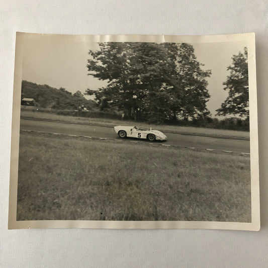 Vintage Racing Car Photo Photograph Can AM CanAM Unidentified