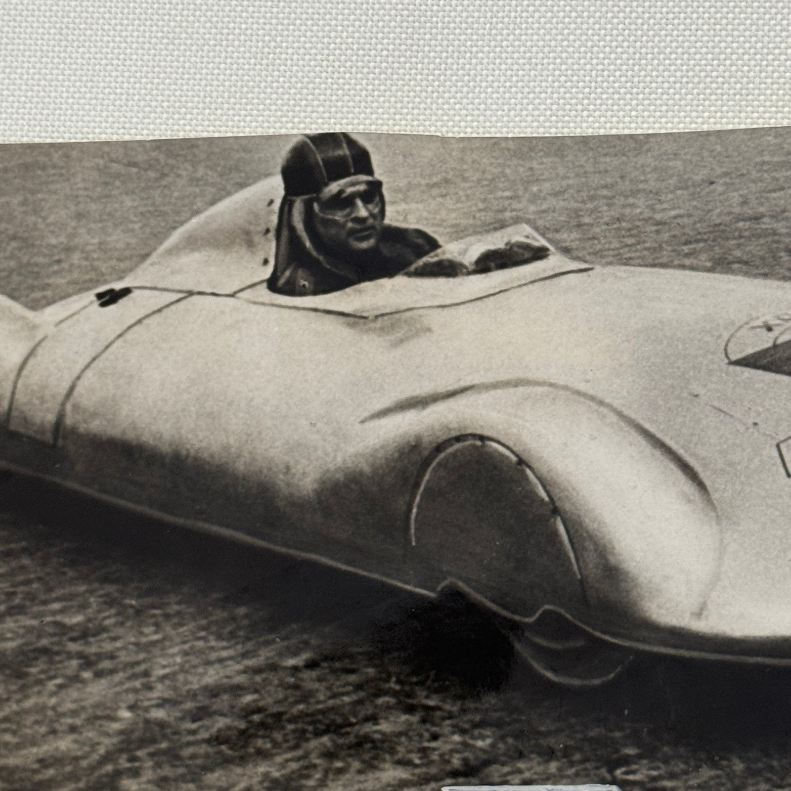 Soviet I-250 Streamliner Land Speed Record Car Streamlined Press Photo I250