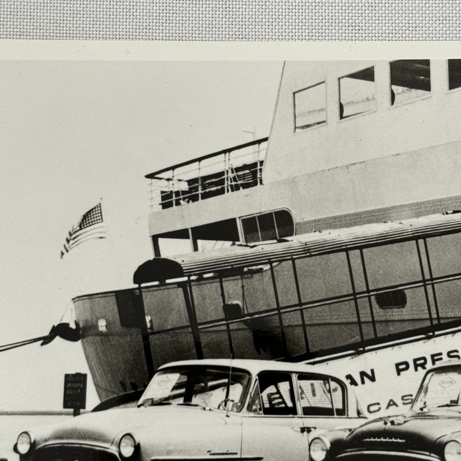 Vintage Toyota Toyopet Car Factory Photo Photograph