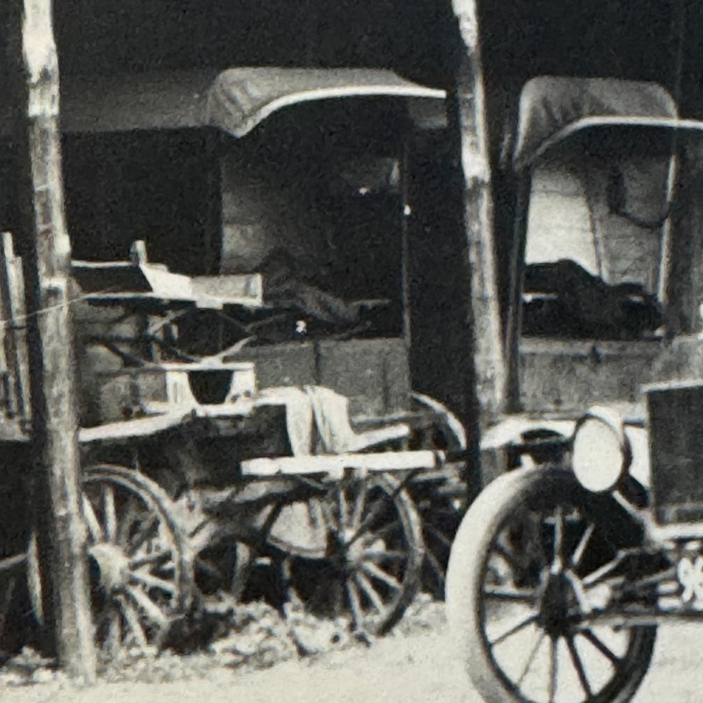 Vintage Car Automobile Photo Photograph Print Snapshot People