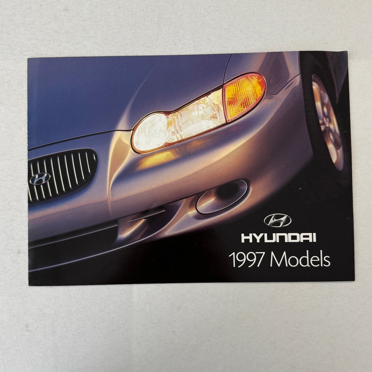 1997 Hyundai Car Sales Brochure Tiburon Accent Sonata Elantra