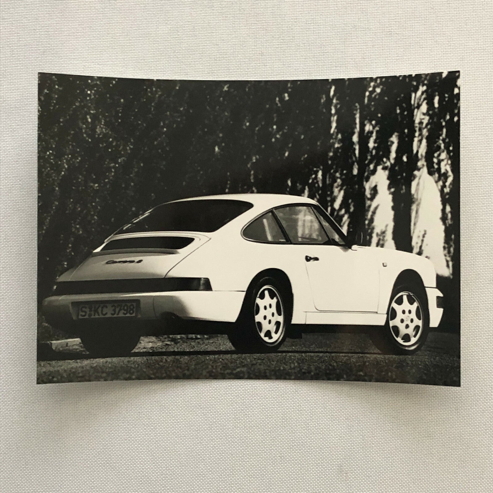 Porsche 911 Carrera 2 Factory Press Photo Photograph Print 