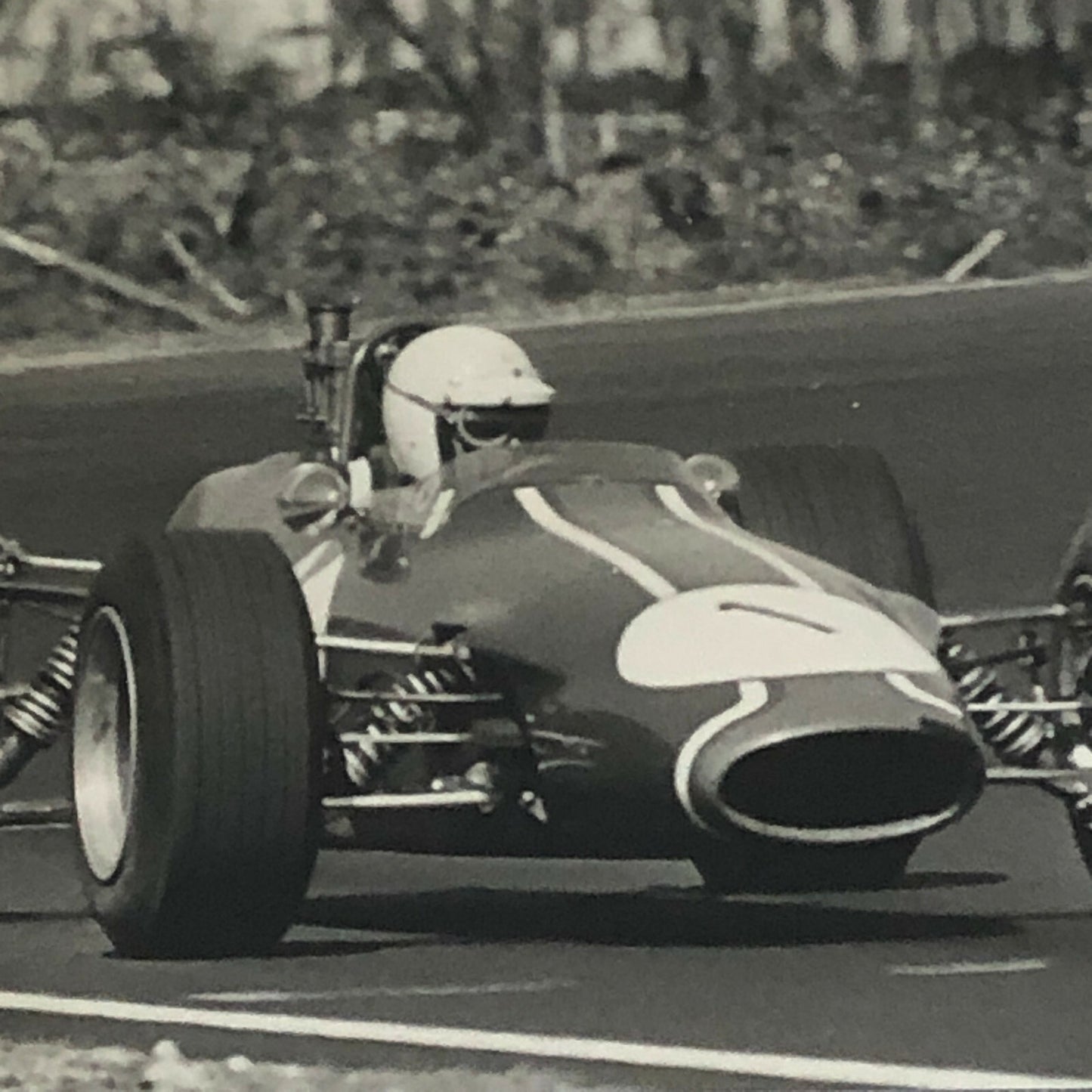Vintage Grand Prix Car Racing Photo Photograph Print - Trevor Blokdyke Titan Car