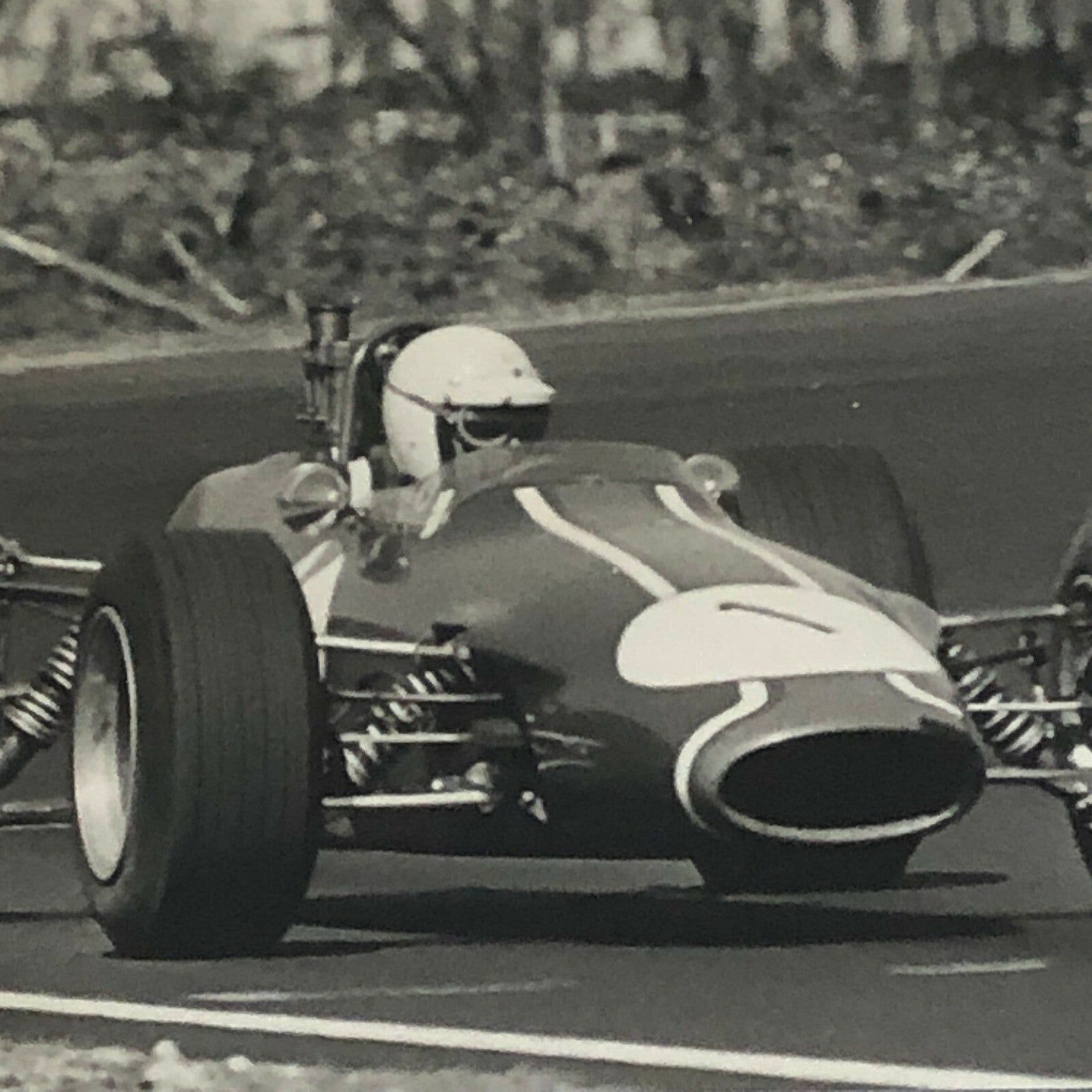 Vintage Grand Prix Car Racing Photo Photograph Print - Trevor Blokdyke Titan Car