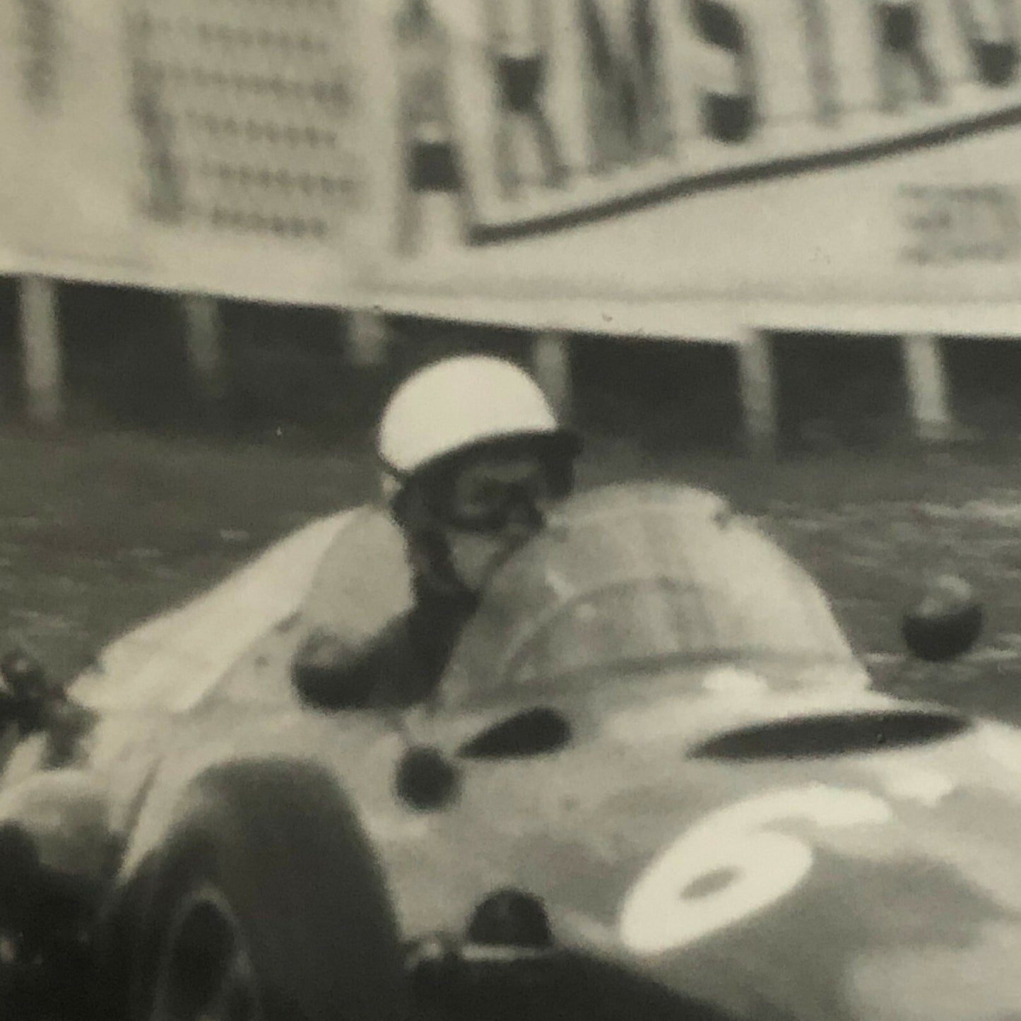 Vintage Racing Car Photo Photograph Print - Grand Prix ? 