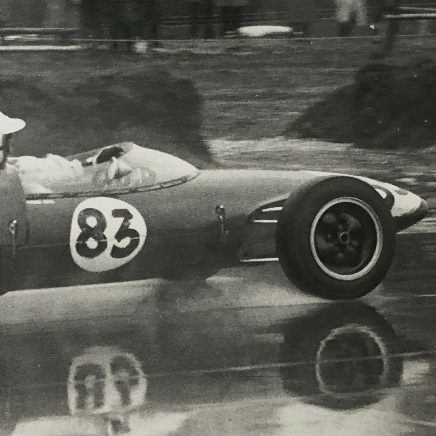 Vintage Racing Car Photo Photograph Print - Grand Prix ? 