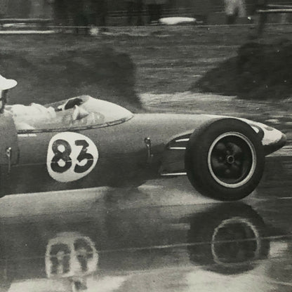 Vintage Racing Car Photo Photograph Print - Grand Prix ? 