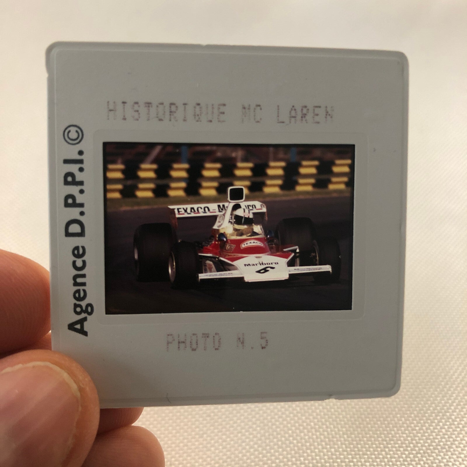 Denny Hulme Marlboro McLaren Racing F1 Formula One 35MM Photo Slide