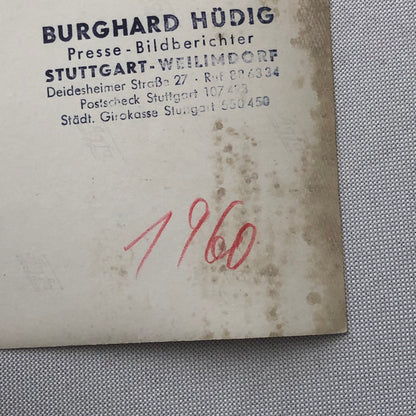 Vintage Solitude Grand Prix Racing Photo Photograph 1960