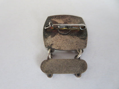 Vintage 1966 AMAC Nacht om de Lange Jan European Car Club Rally Pin Badge 
