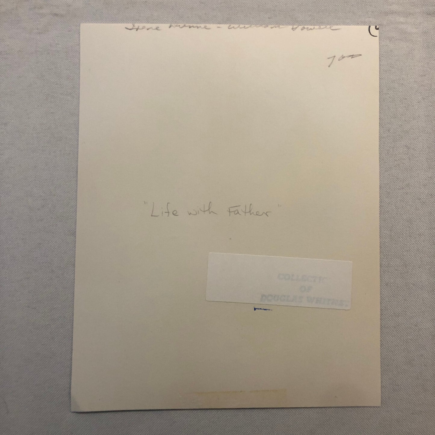 Vintage Movie Still Photo Photograph Life With Father Irene Dunne WIlliam Powell